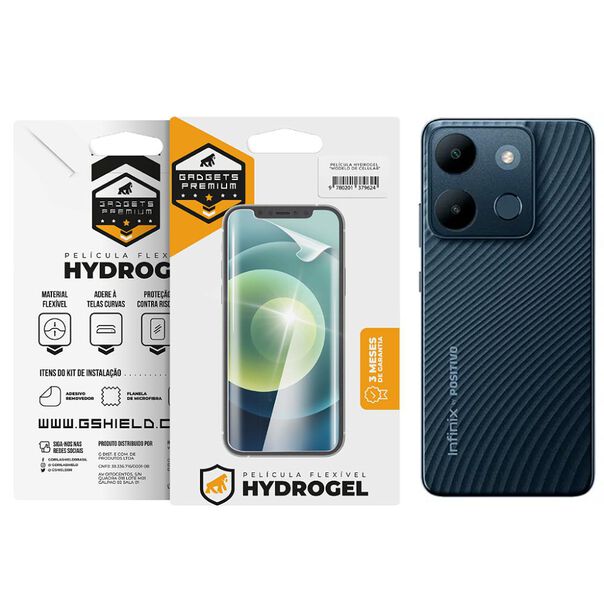 Película para Infinix Smart 7 - Traseira Hydrogel HD- Gshield image number null