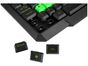 Teclado Numérico Gamer USB Multilaser Hotkeys Slim ABNT 2 Preto e Verde TC243 - Preto e Verde