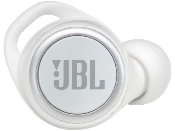 Fone de Ouvido Bluetooth JBL Live 300TWS True Wireless com Microfone Resistente à Água Branco image number null