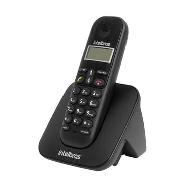 Telefone Intelbras Sem Fio TS3110 ID - Preto image number null