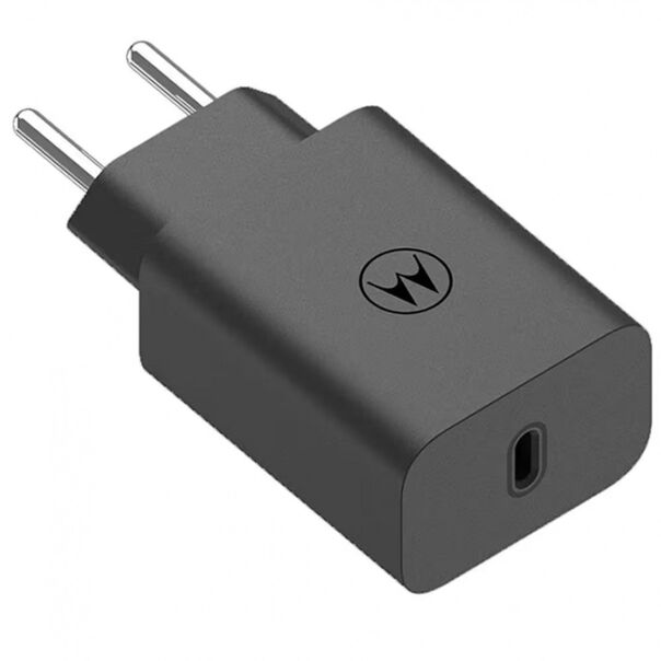 Carregador de Parede TurboPower 30W USB-C Sem Cabo Motorola - Preto image number null
