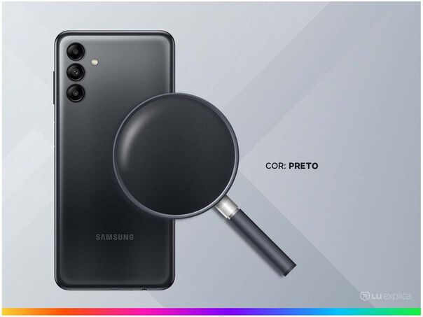 Smartphone Samsung Galaxy A04s 64GB Preto 4G Octa-Core 4GB RAM 6 5” Câm. Tripla + Selfie 5MP - 64GB - Preto image number null