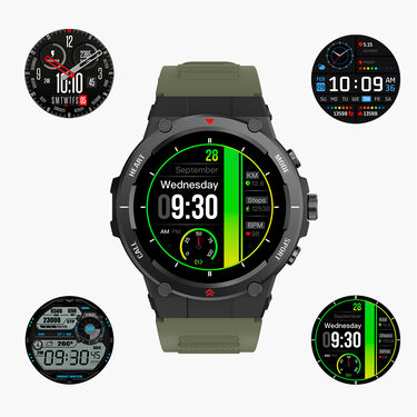 Smartwatch Relógio Inteligente 52mm Haiz My Watch Sport Cor:verde image number null