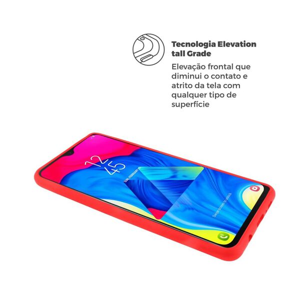 Capa case capinha Atomic para Samsung Galaxy M10 - Vermelha - Gorila Shield image number null