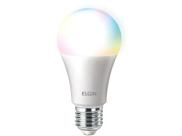 Kit Lâmpadas Smart Wi-Fi Elgin Smart Color Bulbo LED 2 Unidades image number null