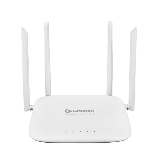 Roteador Mesh Greatek 1500ax Wifi 4 Antenas 1500mbps image number null