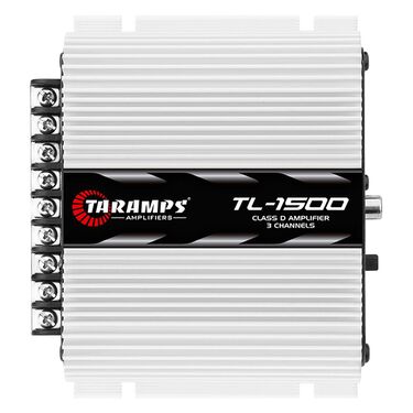 Modulo de Potencia Taramps TL-1500 Digital 3 CAN.2R 1X200WRMS + 2X95WRMS 13.8VDC image number null