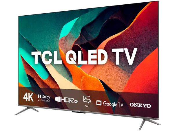 Smart TV 50” 4K QLED TCL 50C635 Wi-Fi Bluetooth Google Assistente 3 HDMI 2 USB - 50” image number null