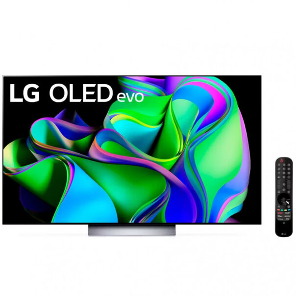 Smart TV 55 LG OLED 4K OLED55C3PSA com Wifi Bluetooth HDMI ThinQ AI WebOS - Preto image number null