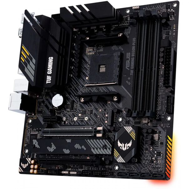 Kit Upgrade AMD Ryzen 5 5600G - Placa Mãe Asus TUF Gaming B550M-Plus - Memória 8GB 3000MHz image number null