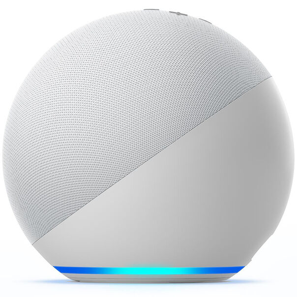 Smart Speaker Amazon Echo 4 Geração com Hub de Casa Inteligente e Alexa - Branco - Bivolt image number null