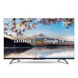 Smart Tv Aiwa 75” 4k Comando de Voz Dolby Visioneatmos - Google Tv