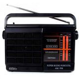 Rádio Portátil Motobras Dungão AM-FM 1000mW RMS - RM-PFT22AC - Preto - Bivolt