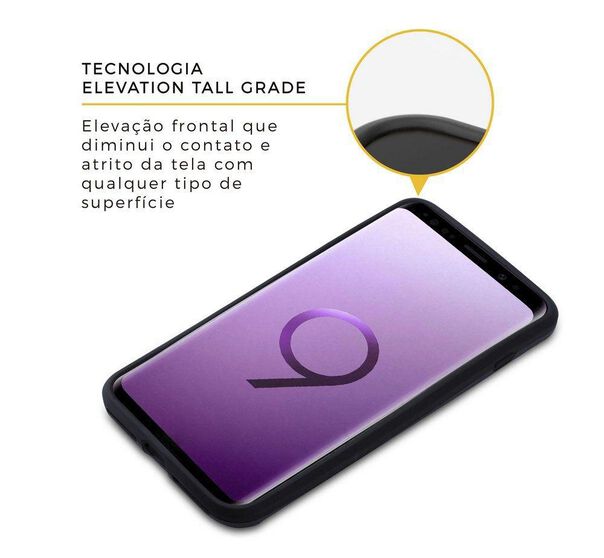Kit Capa case capinha Armor e Película Nano Gel Dupla para Galaxy S9 - Gorila Shield image number null