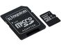 Cartão de Memória 16GB Micro SD Kingston Classe 10 com Adaptador Canvas Select
