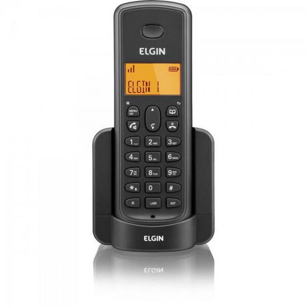 Ramal para Telefone sem Fio com ID TSF-8000R Preto ELGIN image number null