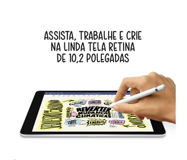 iPad 9 Geração 10.2" Wi-fi 64GB - Cinza Espacial image number null