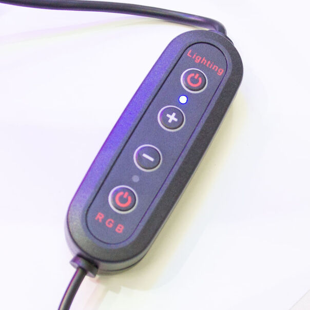 Luminária Ring Light portátil USB Color 10 polegadas com tripé e adaptador p- Smartphone image number null