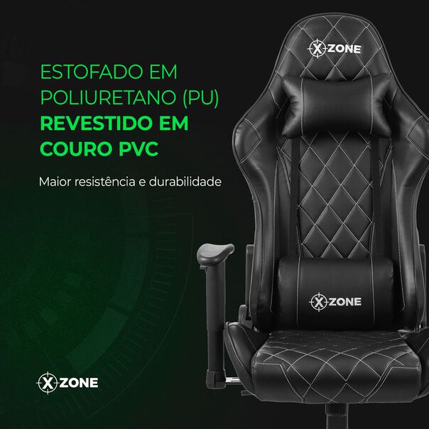 Cadeira Gamer Xzone CGR-03-B Premium Preto image number null