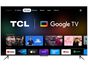 Smart TV 50” 4K QLED TCL 50C635 Wi-Fi Bluetooth Google Assistente 3 HDMI 2 USB - 50”