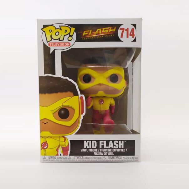 Funko Pop DC Comics  Kid Flash 714 (Defeito  Sem Raio) image number null