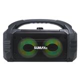 Caixa de Som Portátil Sunbox Sumay 50W Bluetooth. Usb e Fm