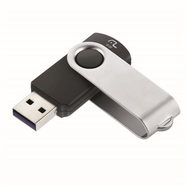 Pen drive Multilaser Twist Usb 3.0 16GB Preto - PD988 PD988 image number null