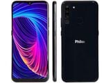 Smartphone Philco Hit P12 128GB Dark Blue 4G 4GB RAM Tela 6 52” Câm. Quádrupla + Selfie 8MP  - 128GB - Dark blue