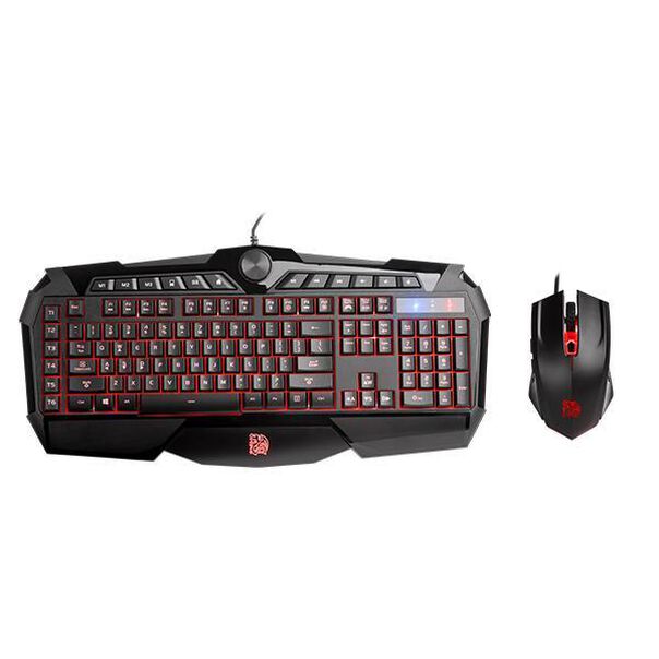 Teclado &amp -  Mouse TT SPORTS Challenger Prime Combo KB-CPC-MBBRPB-01 image number null