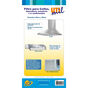 Filtro para Coifa Depuradores e Ar Condicionado TM 023 Utimil - Cinza