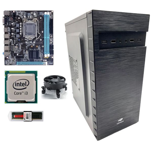 Computador Pc Intel Core I3 2100 8GB DDR3 120 SSD Win10 Pro image number null