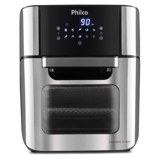Fritadeira Air Fry Philco Oven PFR2200P 12L - Preto - 110V image number null