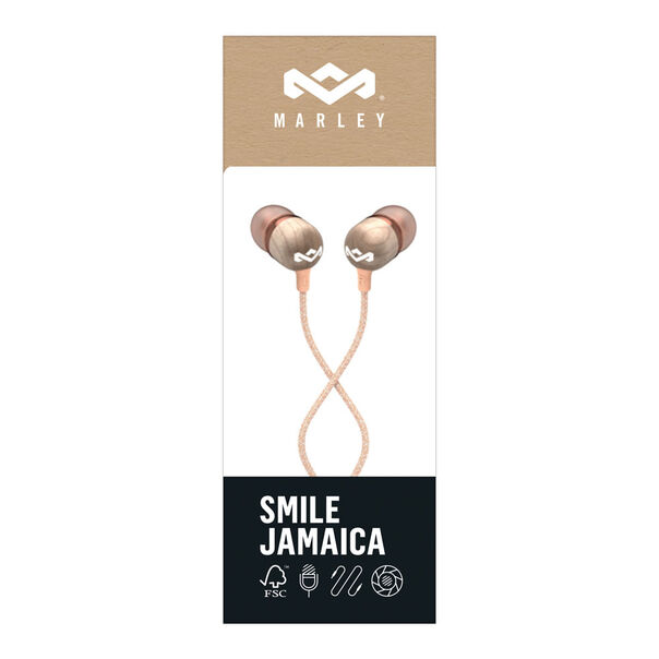 Fone com Fio Smile Jamaica Bronze - House Of Marley image number null