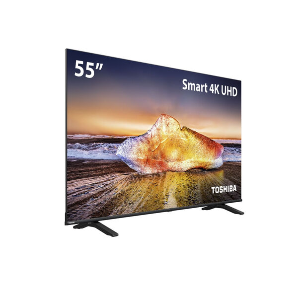Smart Tv 55” 4k Dolby Audio Toshiba 4k Vidaa - Tb023m Tb023m image number null