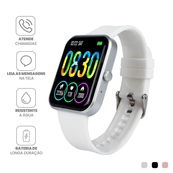 Smartwatch Relógio Inteligente My Watch I Pro Haiz Hz-zl34 Cor:branco image number null