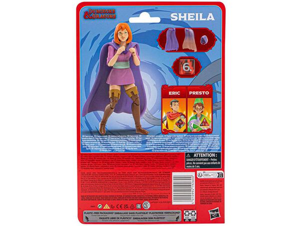 Boneca Sheila Cartoon Classics Dungeons e Dragons com Acessórios Hasbro image number null