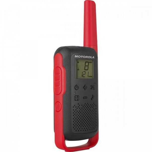 Radio Comunicador Talkabout 32KM T210BR VERMELHO PRETO Motorola - PAR   2 image number null