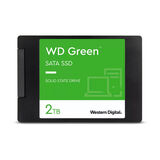 SSD 2TB SATA3 Wester Digital Green WDS200T2G0A - Preto