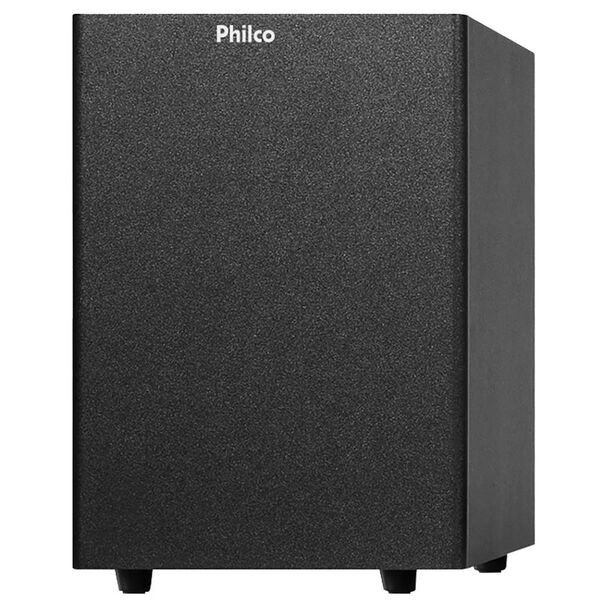 Soundbar Philco PSB03 com 2.1 canais. Bluetooth e Subwoofer sem Fio - 320W - Preto - Bivolt image number null