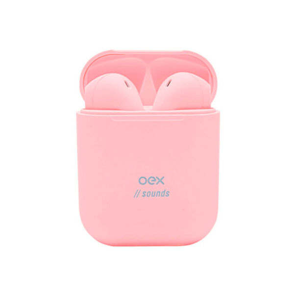 Fone de Ouvido Bluetooth OEX Candy TWS11 Rosa Claro image number null