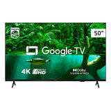 TV Philips 50 Polegadas 50PUG7408-78 4K Google TV CVOZ ATMOS Bluetooth - Preto