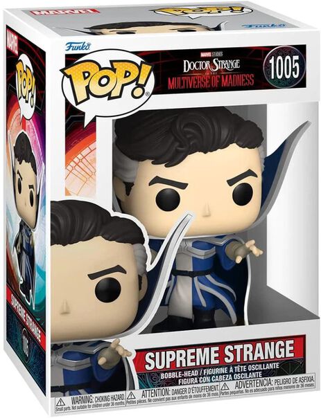 Funko Pop Movies: Dr. Strange In The Multiverse Of Madness - Supreme Strange image number null