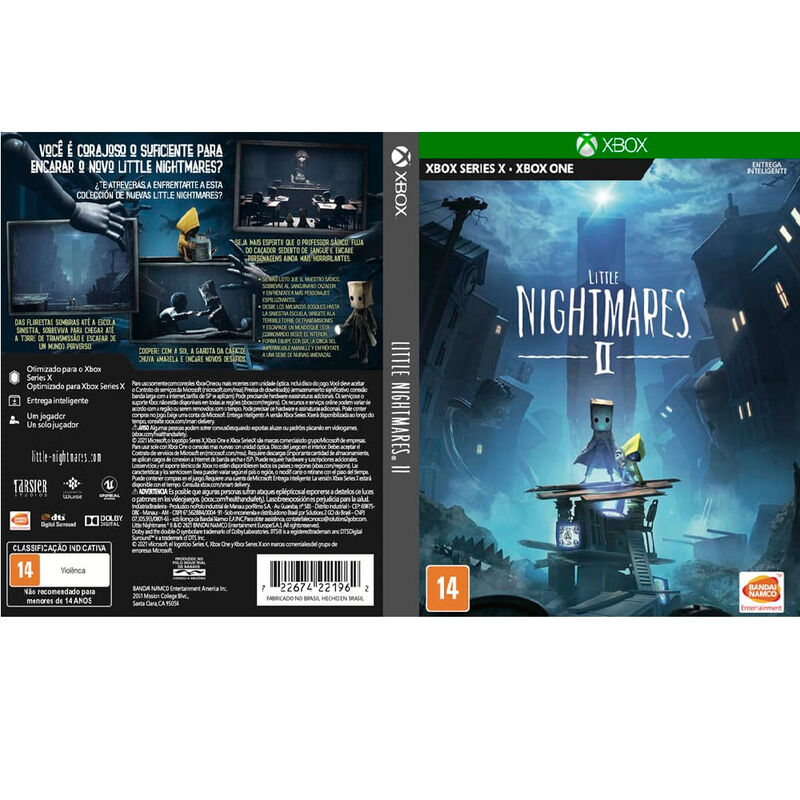 Little Nightmares 2 - Xbox Series X - Loja Oi Place