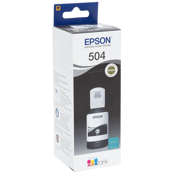 Refil de Tinta Epson T504120 L4150 - Preto image number null
