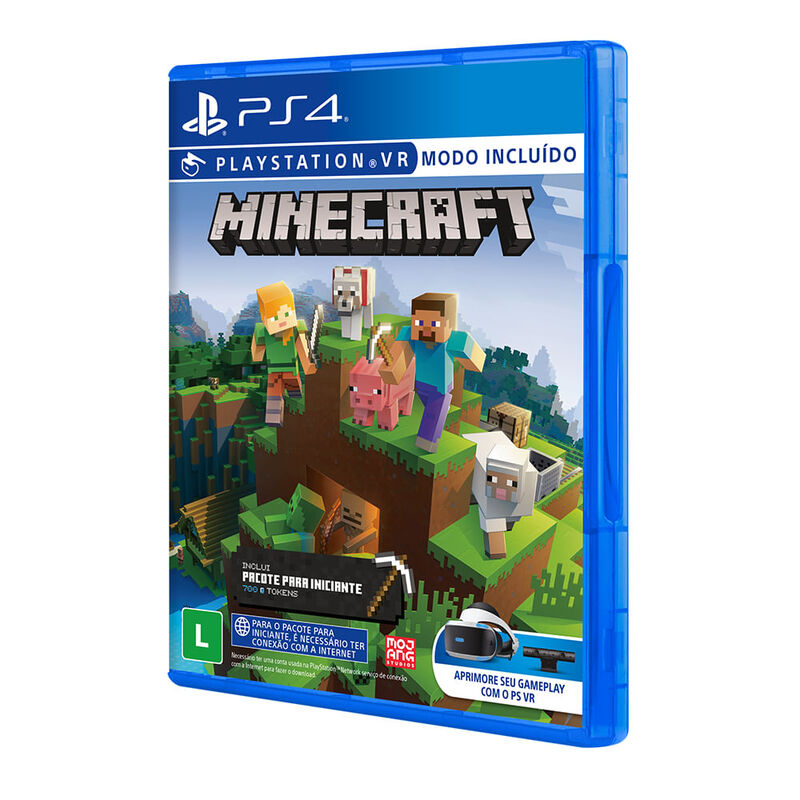 Jogo Minecraft Starter Collection Playstation 4 Sony