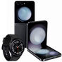 Smartphone Samsung Galaxy Z Flip5 5G + Smartwatch Samsung Galaxy Watch6 Classic LTE 43mm - Grafite
