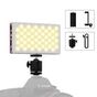 Iluminador Led Pocket Tolifo HF-96B Selfie Video Light 9W Ultra Fino Bi-Color com Bateria Interna