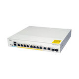 Switch 8 Portas 10-100-1000 C1000-8P-2G-L Cisco - Branco - Bivolt