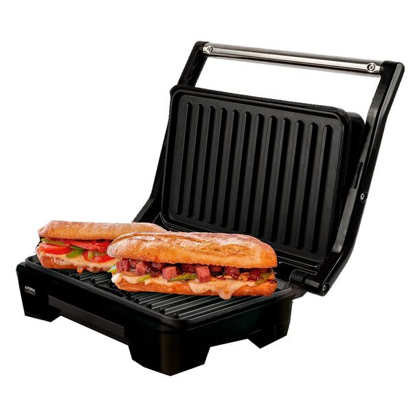 Grill elétrico mallory asteria compact inox - 127 image number null