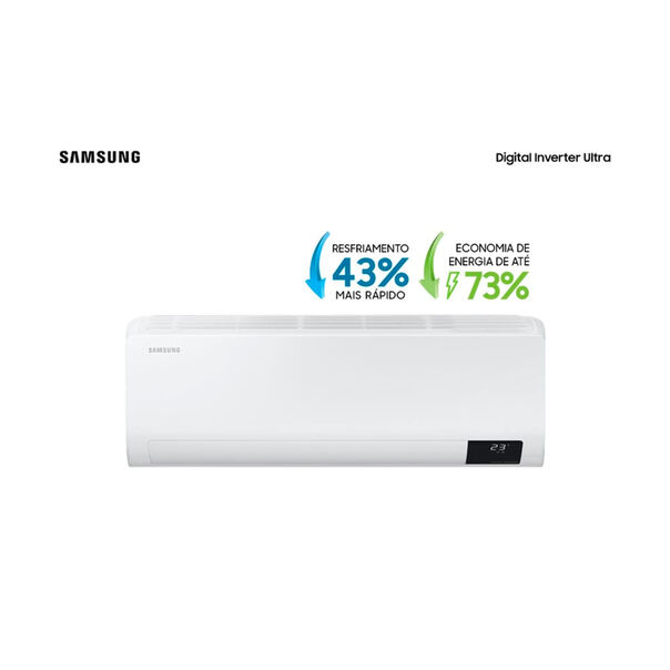 Ar Condicionado Hi Wall Samsung Digital Ultra Inverter 24.000 Btus Quente e Frio 220v image number null
